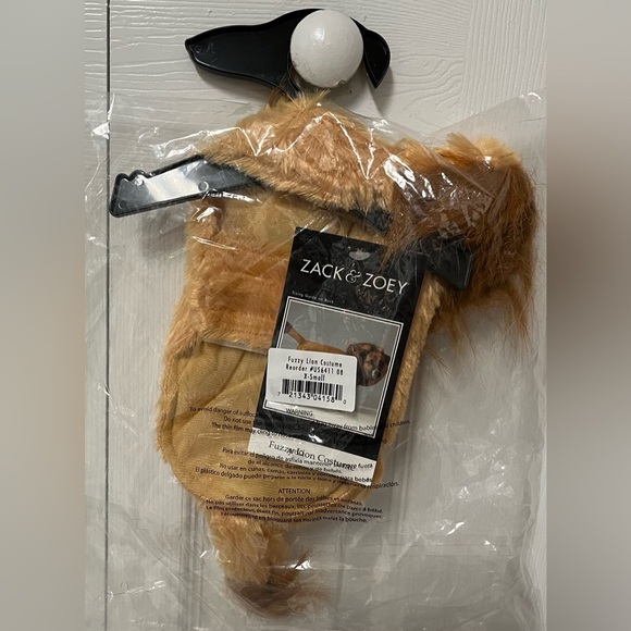 ✨Zack & Zoey✨Dog Halloween Costume✨Fuzzy Lion Costume for Dogs, X-Small✨ - Picture 5 of 7